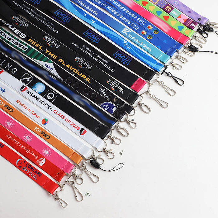 Lanyard Keychain Fabric Boeing Moda Diving Orange College Football Phone Custom Polyester cordão