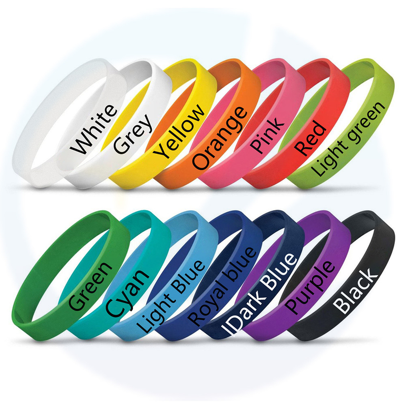 Fabricante profissional Silicone Rubber Bracelet