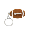 PVC Sport Rugby Baseball Soccer Chain Keyring 2D Silicone Rubber Rubber Football Keychain