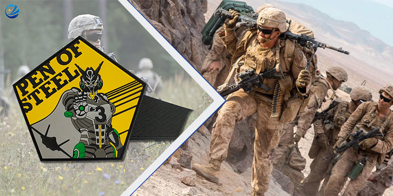 Patches de PVC para operações especiais militares: Elite Warriors