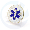 Sem mínimo barato barato metal de esmalte macio de emergência Serviço de emergência Paramedic College Sovevenir Challenge Coin