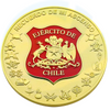 Factory por atacado em massa barata personaliza 3d Black Chile Coin Chilean Airforce Challenge