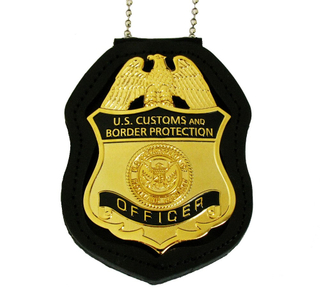 Oficial do CBP Aderetes Alfândegas e Citchas de Proteção de Fronteiras dos EUA adereços de filmes