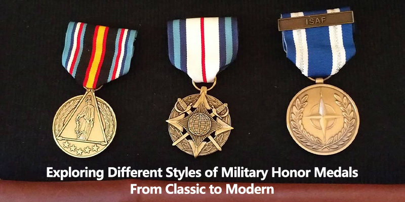 Explorando diferentes estilos de medalhas de honra militar: do clássico ao moderno