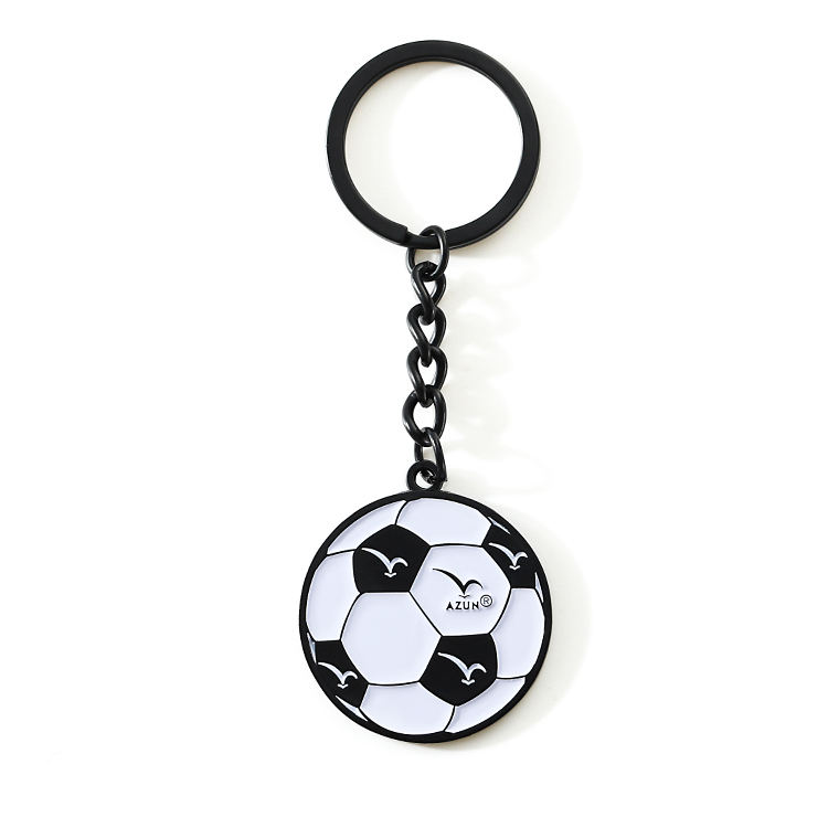 Chave de futebol personalizado Chaves de metal para presente