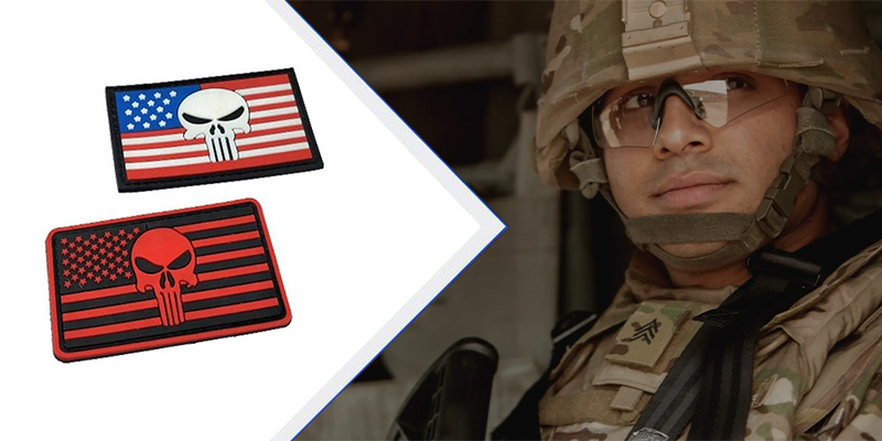 Patches de PVC para camuflagem militar: misturando -se com orgulho