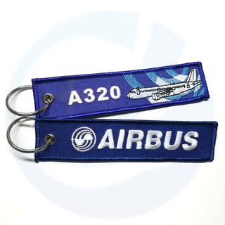 Keyring Airbus Airbus A320 Keychain Tag Tag Polyester Borderys Keychain