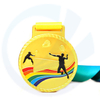 TENNIS DE TENNIS DE METAL TABELA METAL BADMINTON MEDALION MEDALION ATRIBULO DE GOLD GOLD Medalha esportiva personalizada