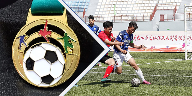 Medalhas esportivas personalizadas: reconhecendo conquistas de futsal