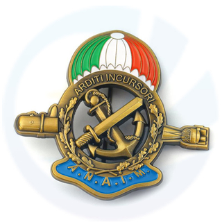 Itália personalizada A.N.A.I.M. Associazione Nazionale Arditi Incursori Marina Militar Militar 