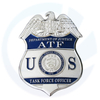 EUA ATF TFO Tarefp Force Officer Badge