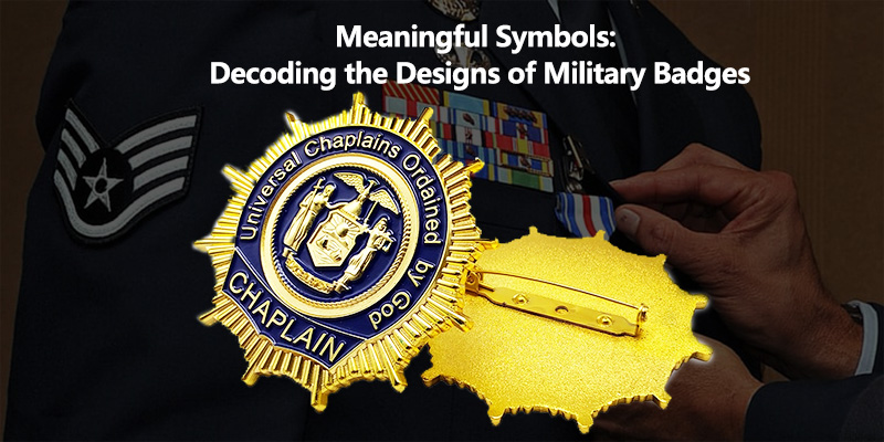 Símbolos significativos: decodificar os desenhos de crachás militares
