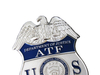 EUA ATF TFO Tarefp Force Officer Badge