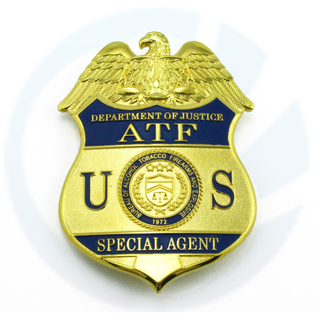 US ATF Special Agent Badge Réplica Filme adereços