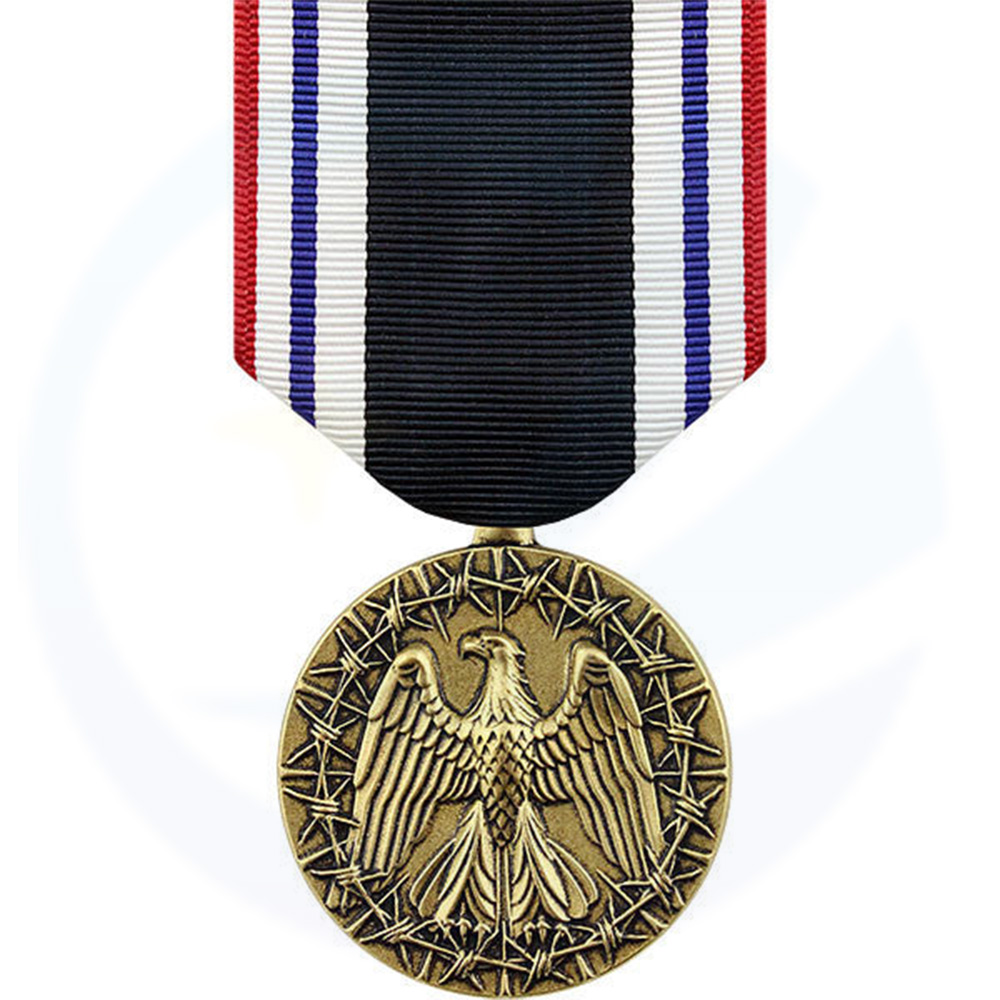 Medalha personalizada de prisioneiro de guerra