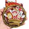 Carnaval colorido personalizado Carniv Carnaval Festival Medales Medalles