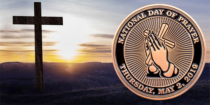 O Pray Challenge Coin