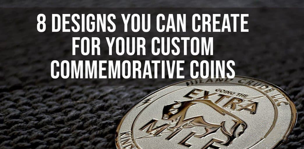 8 projetos que você pode criar para suas moedas comemorativas personalizadas