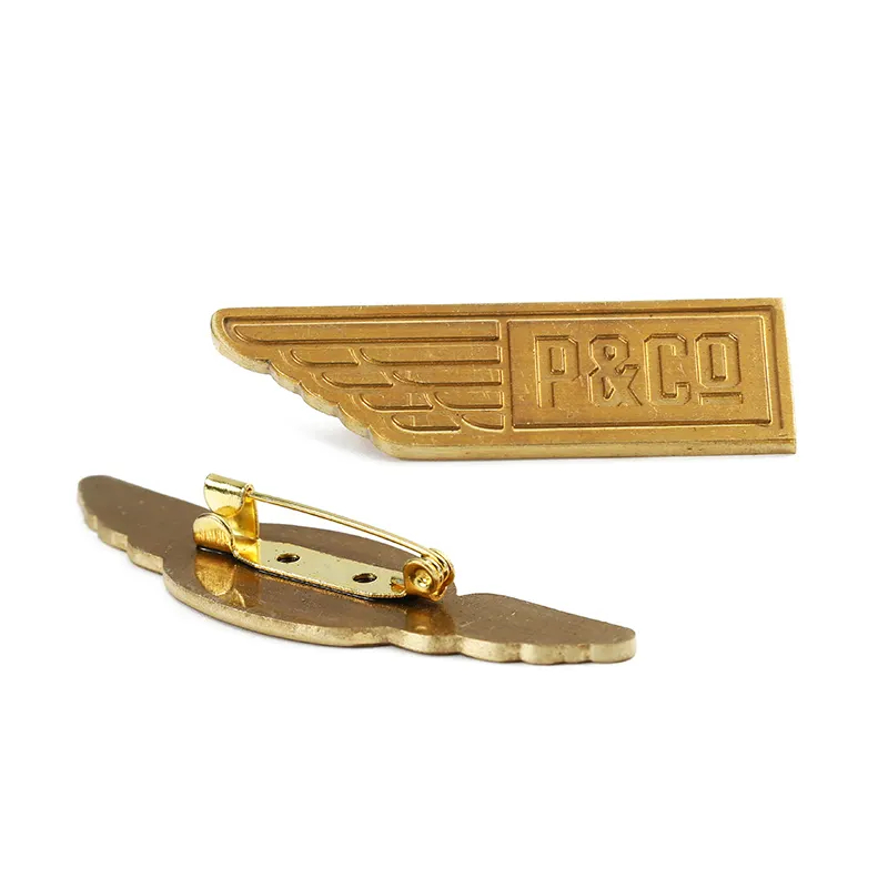 Alloa de zinco personalizada personalizada Pin LAPEL METAL LELO DE ZINC BROQUEL BROOBH BROOBH PINS DE LETÃO DE CARTA DE CHAPE