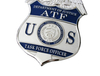 EUA ATF TFO Tarefp Force Officer Badge