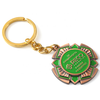 Fábrica de presentes por atacado YC Faça keychains personalizados 3D GRAVAGEM RUSSIA COMPANY LOGO BRONZE METAL METAL MEDAL