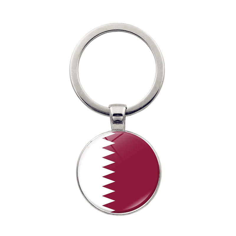 Fabricantes liga de zinco de metal personalizada Soft Hard esmalte dura qatar bandeira nacional bandeira de lapela abridor de abridor de emblema