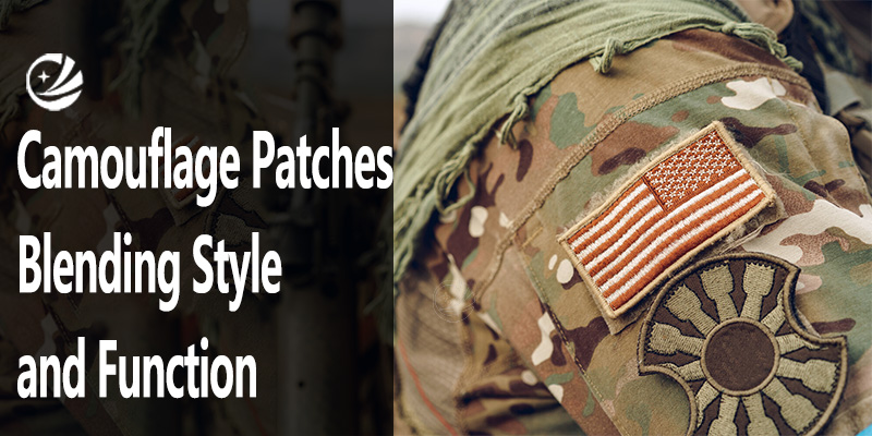 Patches de camuflagem: estilo e função de mistura