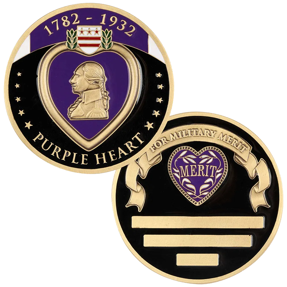 Coin Purple Heart Challenge