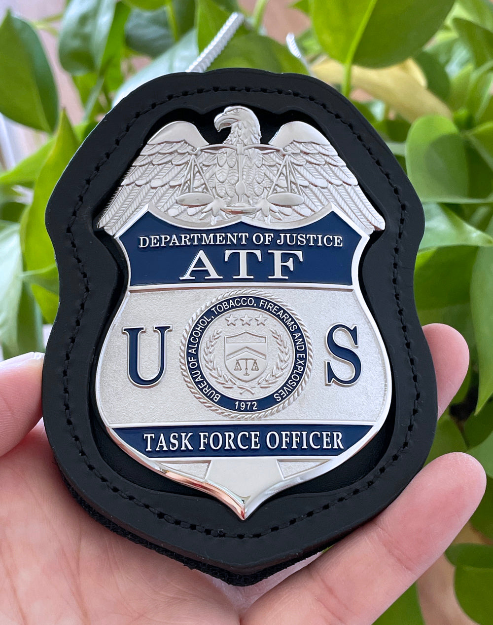 EUA ATF TFO Tarefp Force Officer Badge