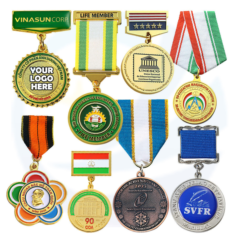 Fabricante Medalhão Custom Medalla Die Medal Medal Medalhas 3D Medalhas de Atividade e Prêmios Medalha de Honra