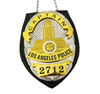 LAPD Los Angeles Capitão Police Badge Réplica Adeços de filme com No.2712