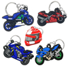 Doll Pendant Cartoon Animation LOGO LOGO Custom Gift Motorcycle Keychain PVC PVC