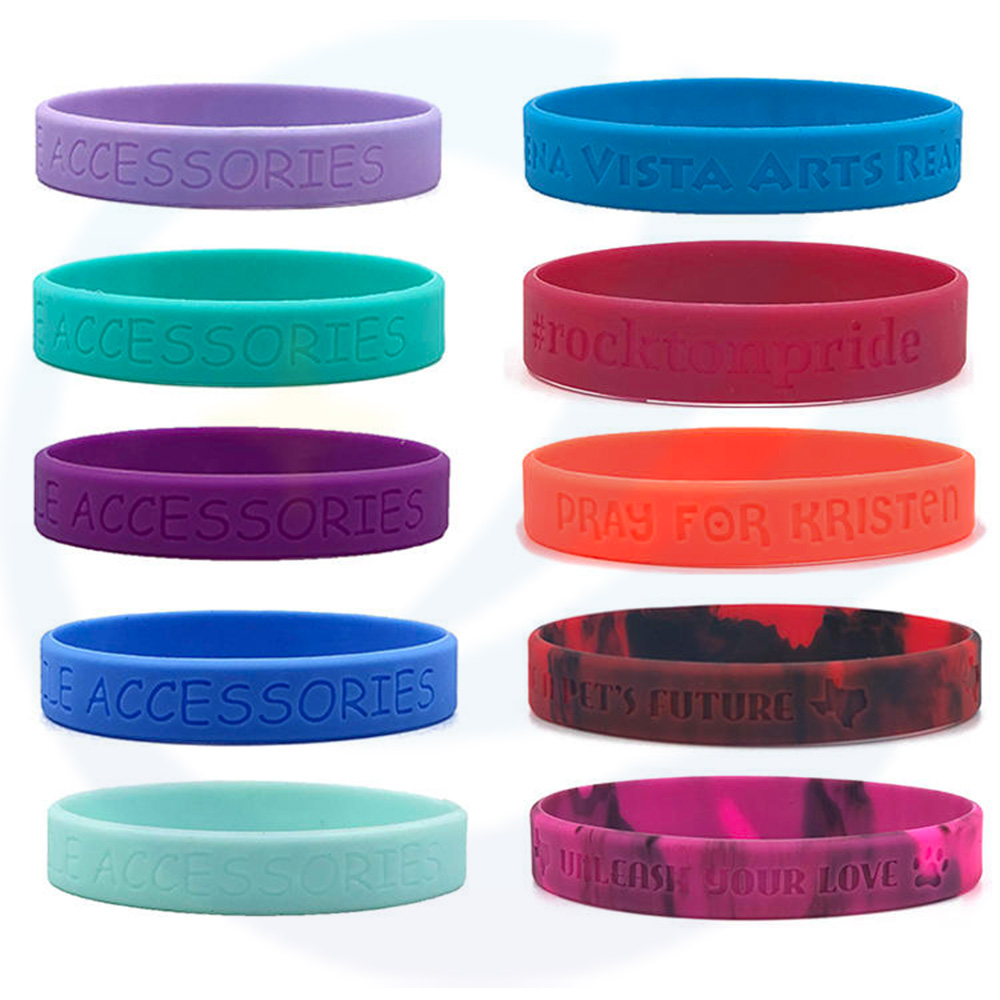 Faça suas próprias pulseiras de borracha com mensagens ou logotipo pulseiras de silicone personalizadas e pulseira de pulseira personalizada pulseira de borracha