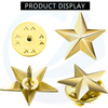 Independence Day Celebration Labor Dia Metal Star Badge Lapela Pin