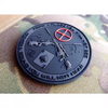 YC Gifts Factory Custom JTG 3D estilo militar uniforme tático Sniper Gun Rubber Pvc Patch