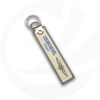 Fancy PVC Logo bordou Keychain