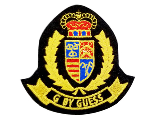 Patch de emblema de bordado de uniforme policial personalizado
