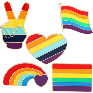  Pino de esmalte LGBT personalizado