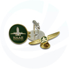 Emblema de bronze mini ouro da Polícia Militar
