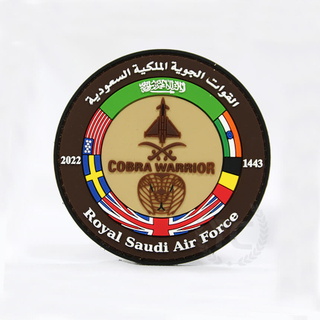 Patch PVC da Força Aérea Saudita Personalizada
