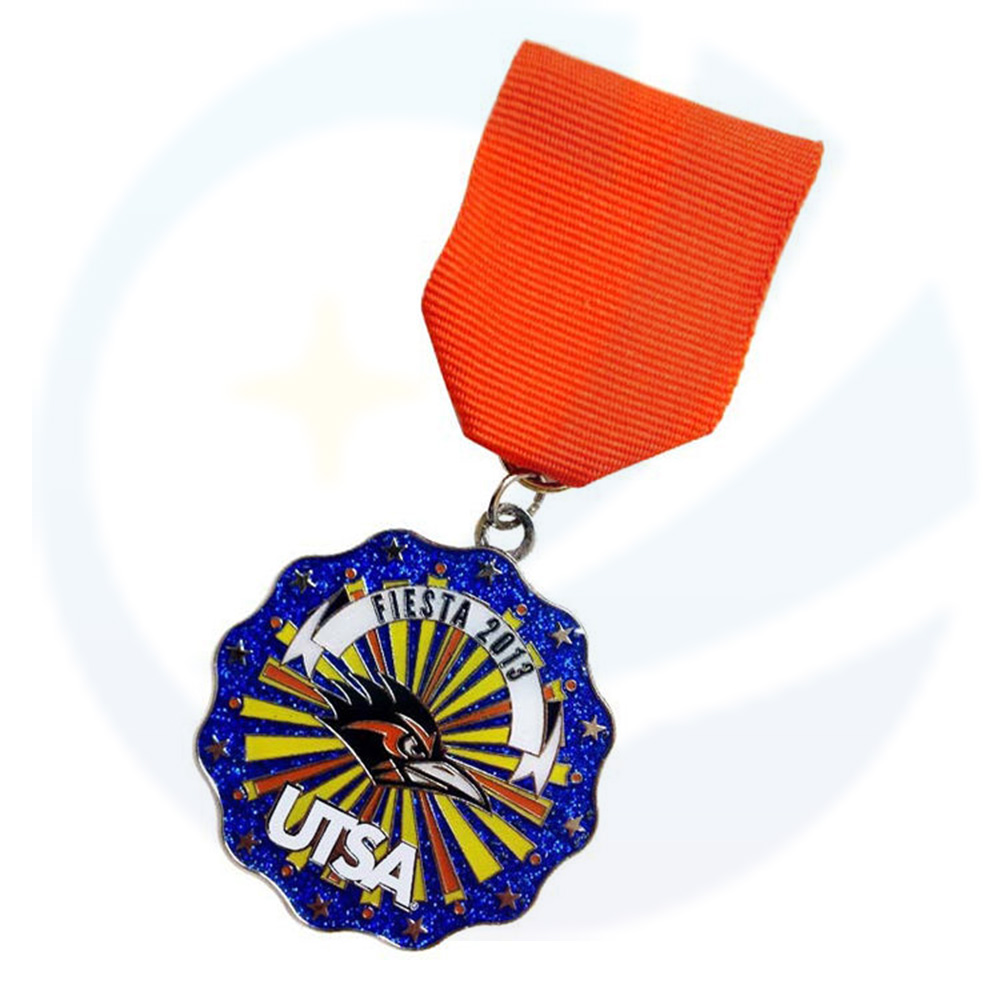 TEXAS PERSONALIZADO DESIGN FIESTA MEDALLION MEDALLAS MEDALLAS CURTO DE CARNABRO METAL METAL MEDAL OF HONOR TEXAS