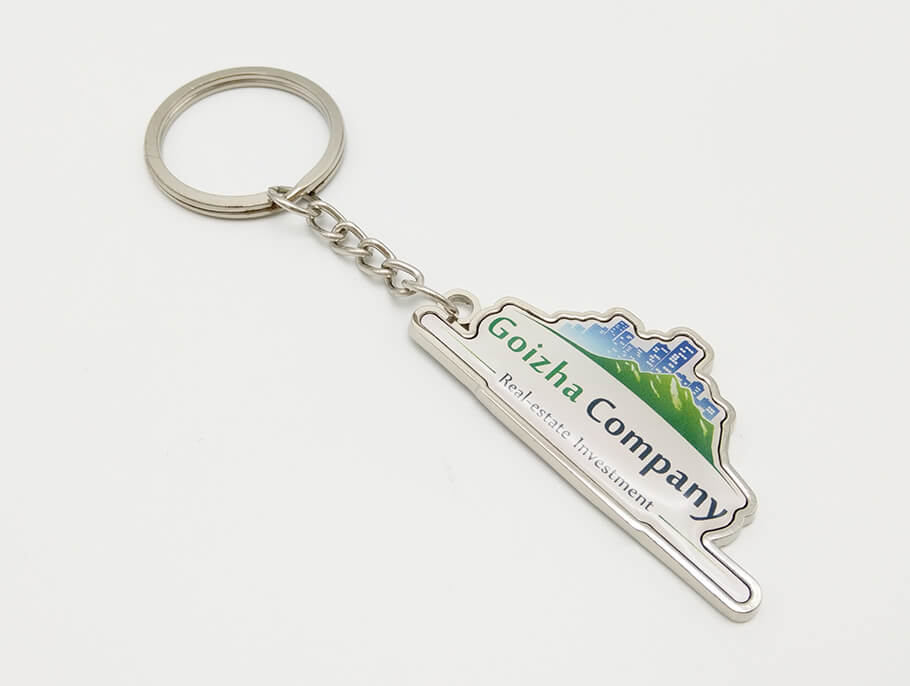 Chaves China Fornecedor Atacado Forma Personalizada Sulmais Custom Made Made Round Shapesd Metal Keychain