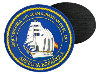 Patches de PVC militares da Marinha Alfândega