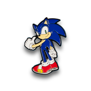 Anime Game Badge Lapela Pin Retro Cartoon Personagens Sonic esmalte pinos
