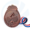 METAL FREE Custom Zinc Lomloy 3D Award Gold Sliver Copper Tennis Medals for Trophies Sport Race