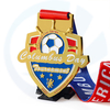 Futebol medalla medalha medalhas medalhas com languer de langue de fita medalhas de medalhas de futebol personalizadas medalhas de futebol personalizadas