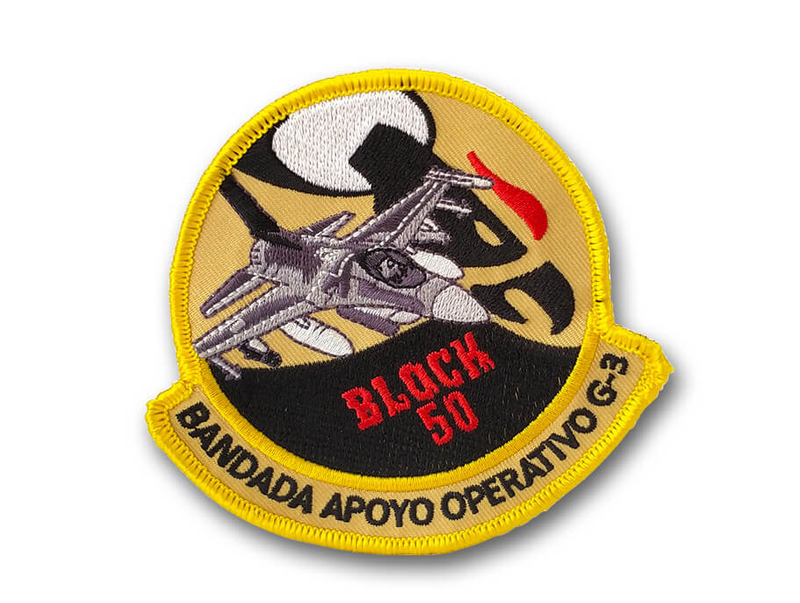 Patches militares bordados