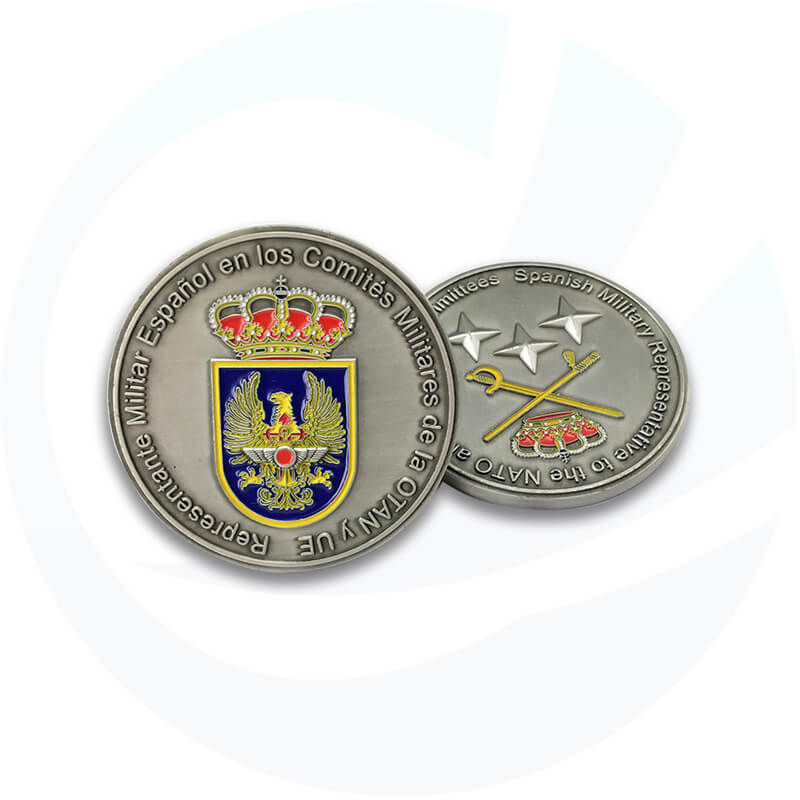 gigante de pedra da polícia Challenge Coin