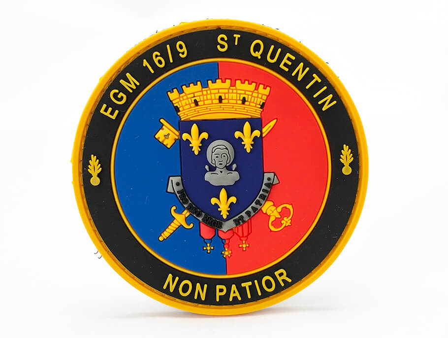 Emblemas de PVC uniformes militares