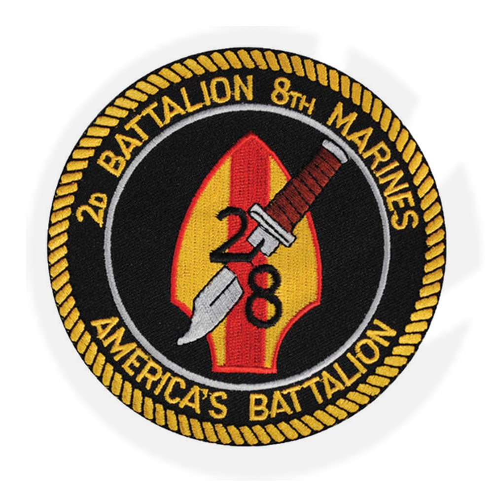 1º 2º Batalhão 8º Patch Marines